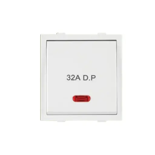 Anchor by Panasonic Roma Classic Power & Motor Starter Switches, 21984 32A D.P. 1 Way Switch With Neon, ISI , DOS21984 