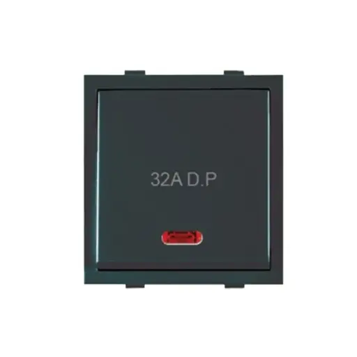 Anchor by Panasonic Roma Classic Power & Motor Starter Switches, 21984MB 32A D.P. 1 Way Switch With Neon, ISI, DOS21984MB 