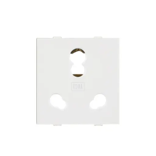 Anchor by Panasonic Roma Classic Socket ISI, 21102 30828 6A/16A  Twin Socket, ISI, 240V, ISI, DOS30828 
