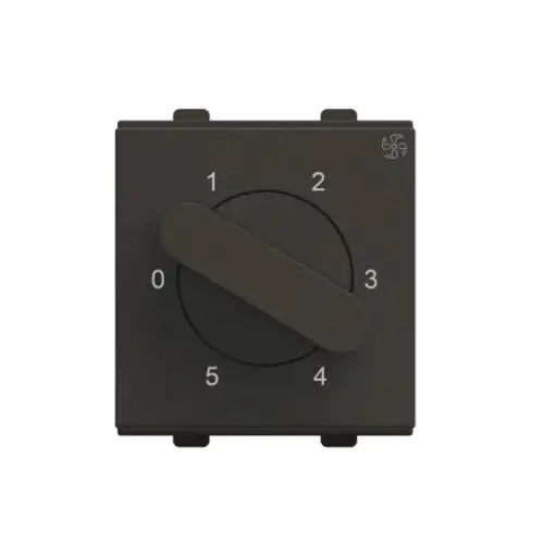 Plycab Etira Regulators and Dimmers | Fan Regulator 5 Step Fan regulator Magnesium Grey 5-Step Fan Regulator 2M