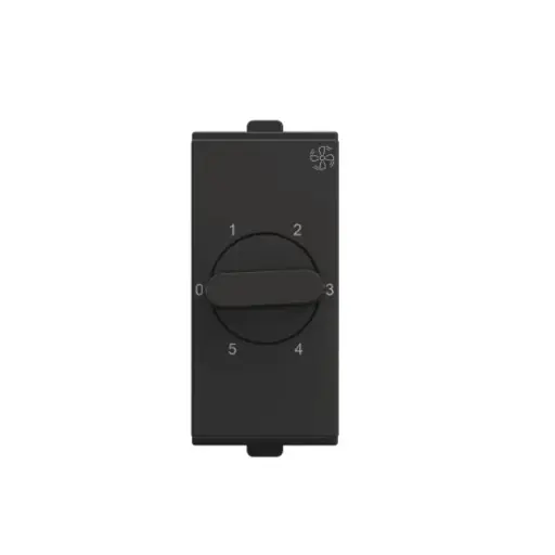 Plycab Etira Regulators and Dimmers | Fan Regulator 4-Step Fan regulator Magnesium Grey 4-Step Fan Regulator 1M