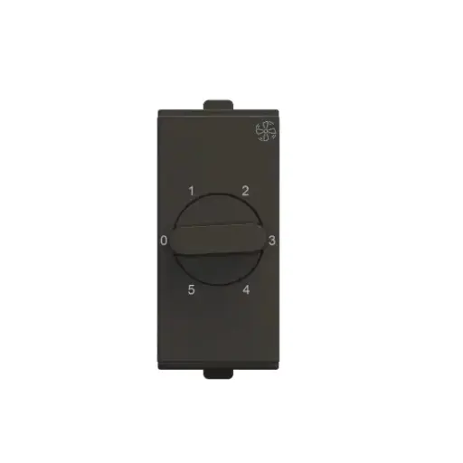 Plycab Etira Regulators and Dimmers | Fan Regulator 4-Step Fan regulator Magnesium Grey 4-Step Fan Regulator 1M