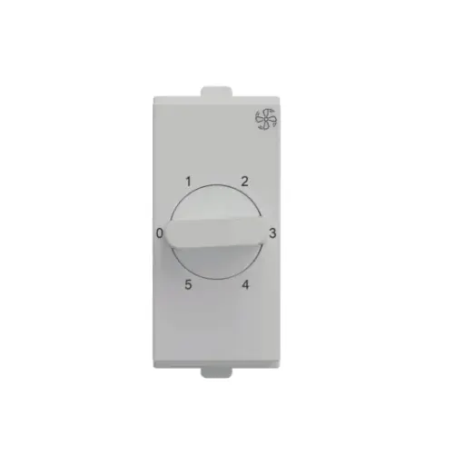 Plycab Etira Regulators and Dimmers | Fan Regulator 4-Step Fan regulator White 4-Step Fan Regulator 1M