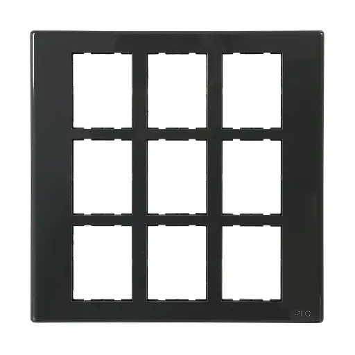Havells Reo 18 M Combination Plate Dark Grey Bliss+ AHBPLAGV18