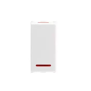 Anchor Roma Urban White Switch 10 A, 1 Module, 1 Way, With Indicator | 66111