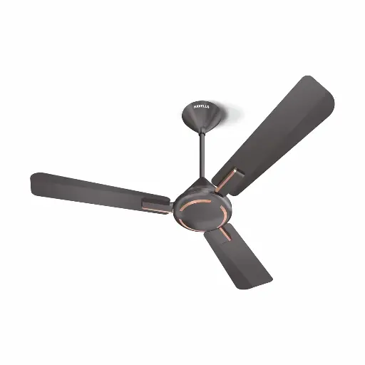 Ambrose ES Decorative Ceiling Fans 1200 mm Chrome | Premium Matt Finish,Decorative Fan | Elegant Looks | High Air Delivery | Energy Saving,100% Pure Copper Motor | 2 Year Warranty | FHCAM1SCHM48E | Copper| DOS20503