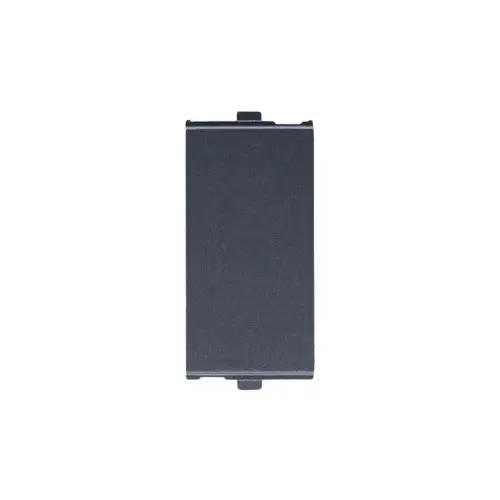 Anchor Penta Modular Switches(ISI), 65001B 6AX, 1 Way Switch, 1 Module | Graphite Black | DOS65001B