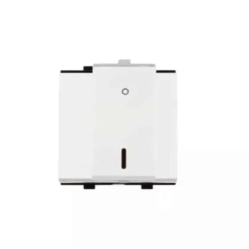 Anchor Penta Modular Switches (ISI), 65032 32A, DP 1 Way Switch with Neon, 2 Module | White | DOS65032 