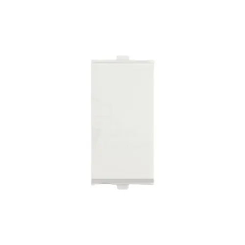 Anchor Penta Modular Support Function, 65503 Blank Plate, 1 Module | White | DOS65503 