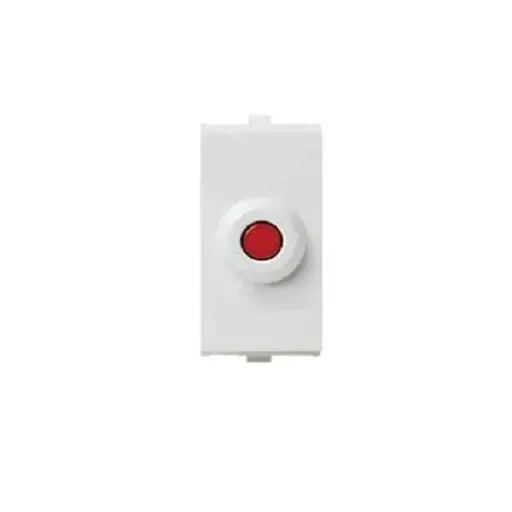Anchor Penta Modular Support Function, 65508 6A Resettable Fuse Unit, 240V~,1 Module | White | DOS65508 