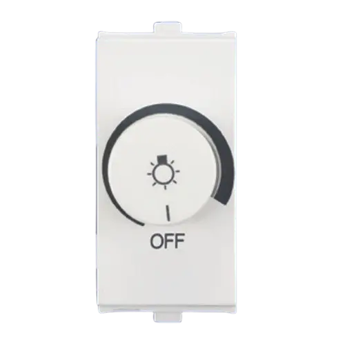Anchor Penta Modular Dimmer, 65401 450W, Tiny Dimmer, 1 Module | White | DOS65401 