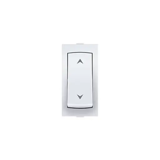 Anchor Ziva Modular Switch, 68008 16A, 2Way Switch, 1 Module (ISI) | White | DOS68008 