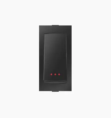 Anchor Ziva Modular Switch, 68077B 16A, 1Way Switch with Indicator, 1 Module (ISI) | DOS68077B 