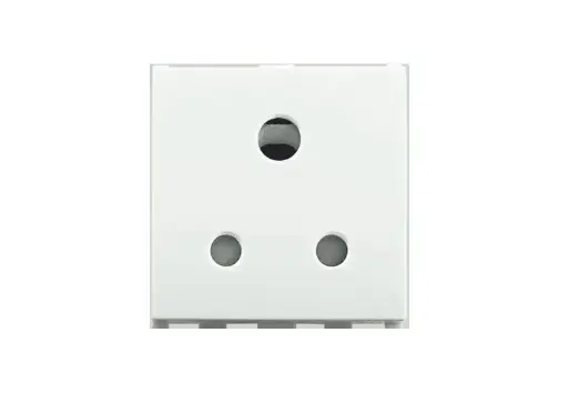 Anchor Roma Urban ISI Standard 66402 6A, 3Pin Round Socket, 2 Module, ISI